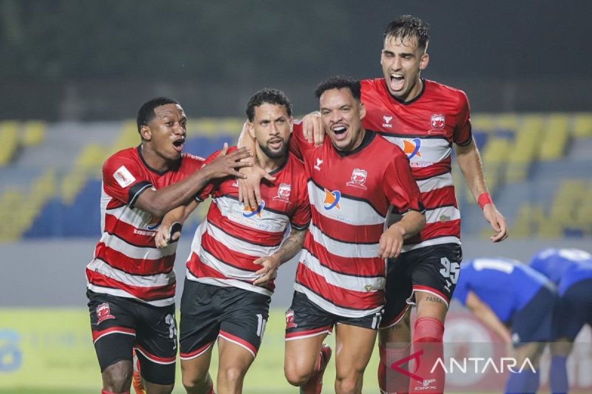 Semangat Tinggi Madura United Menyongsong Pertarungan Melawan PSIS Semarang