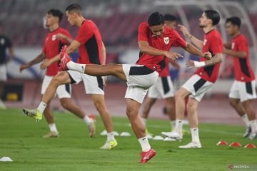 Timnas Indonesia Siap Berlatih Menyongsong Pertandingan Penting Melawan China