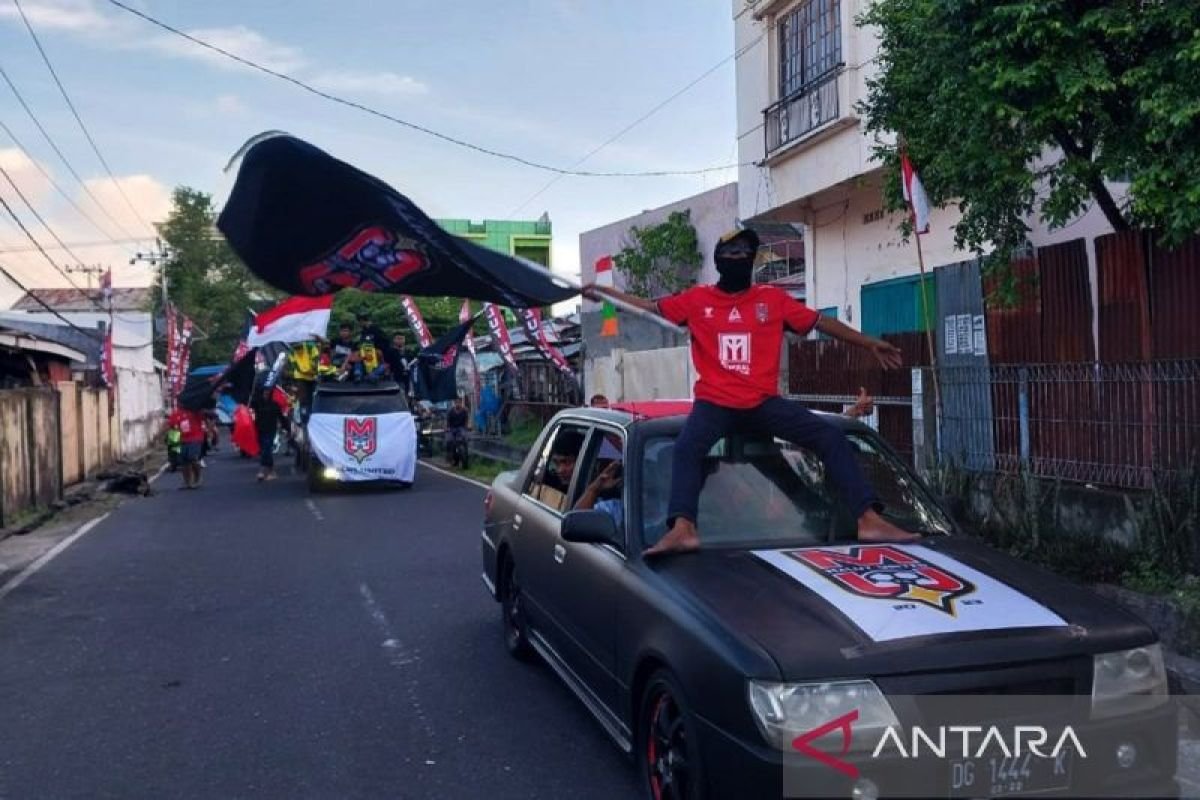 Malut United Menghargai Dukungan Luar Biasa dari Suporter di Ternate