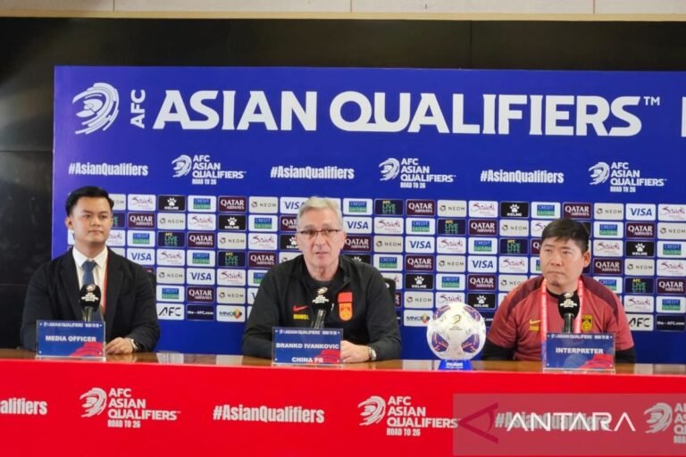 Pelatih China Manfaatkan Tekanan GBK Sebagai Motivasi Tambahan