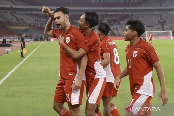 Jens Raven Catatkan Lima Gol, Indonesia Memimpin 7-0 atas Brunei